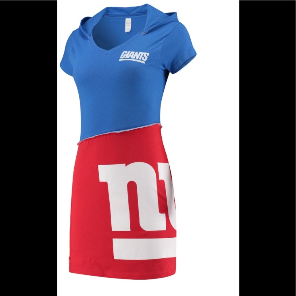 Fanatics Blue and Red NY Giants Midi Size: XL